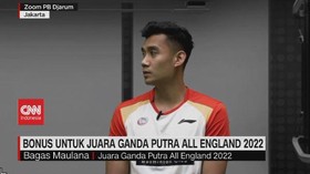 VIDEO: Bonus untuk Juara Ganda Putra All England 2022