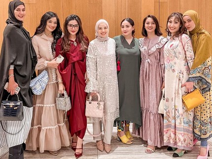 5 Potret Keseruan Bukber Nagita Slavina Bareng Bunda Seleb, Ada Paula Verhoeven hingga Wulan Guritno Bun
