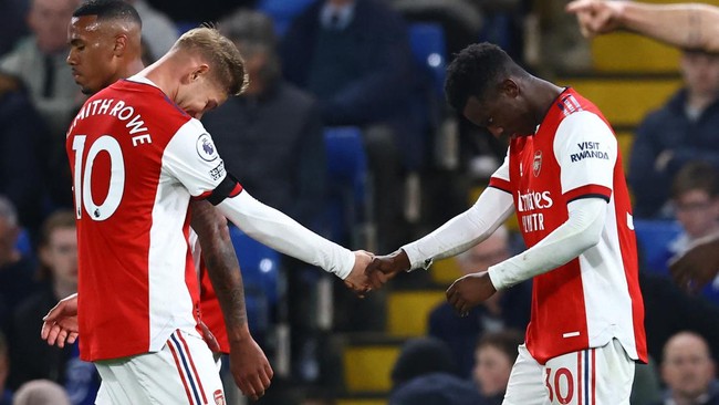 Arsenal tampil impresif dan sukses mengalahkan Chelsea 4-2 pada lanjutan Liga Inggris di Stadion Stamford Bridge, Kamis (21/4) dini hari WIB.