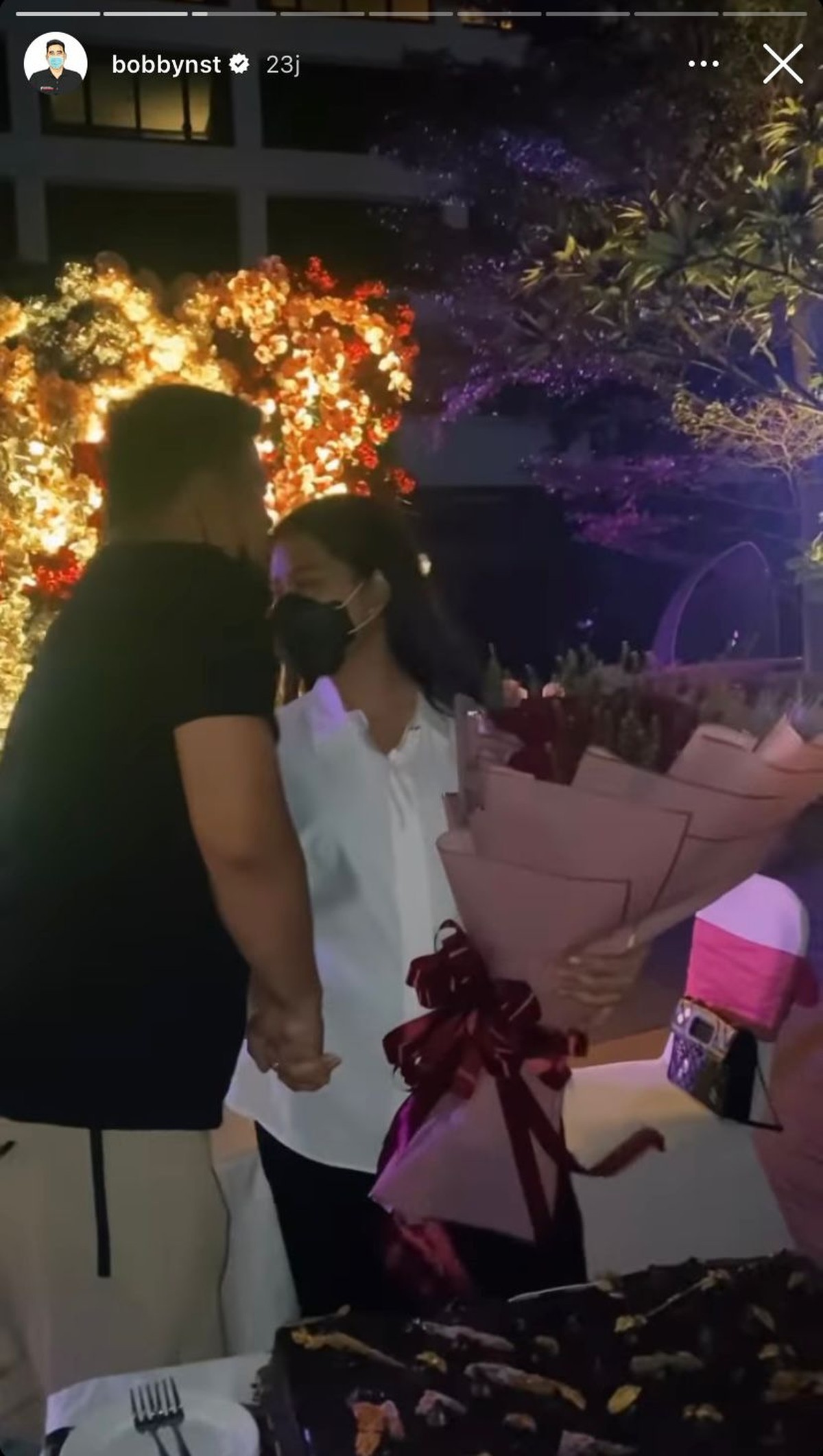 Momen ulang tahun Kahiyang Ayu