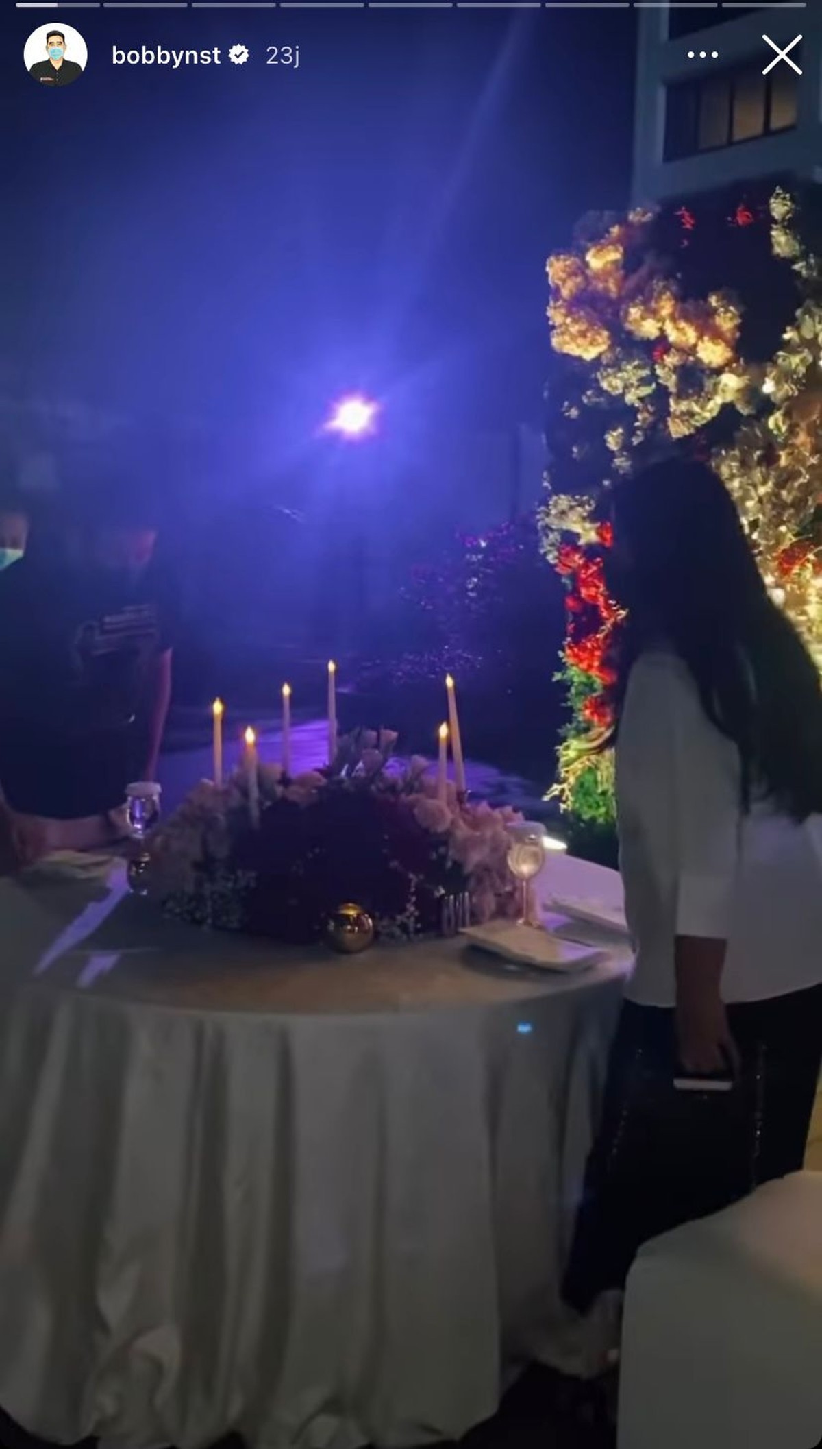 Momen ulang tahun Kahiyang Ayu