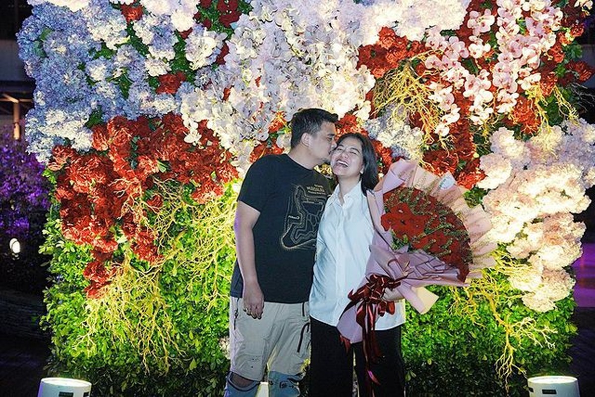 Momen ulang tahun Kahiyang Ayu