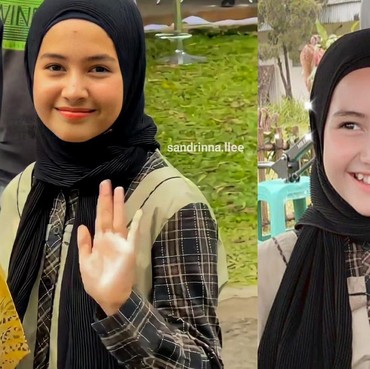Sempat Sekolah di Pesantren, 7 Potret Sandrinna Michelle Saat Pakai Hijab
