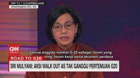 VIDEO: Sri Mulyani: Aksi Walk Out As Tak Ganggu Pertemuan G20