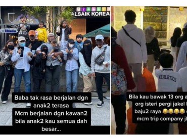 img-title Heboh Video Suami Ajak 4 Istri dan 13 Anak Borong Baju Lebaran di Mal