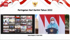 VIDEO: Pesan Iriana Jokowi Kepada Perempuan Indonesia di Hari Kartini