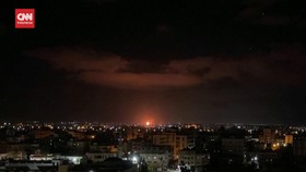 VIDEO: Detik-detik Israel Kembali Bombardir Jalur Gaza