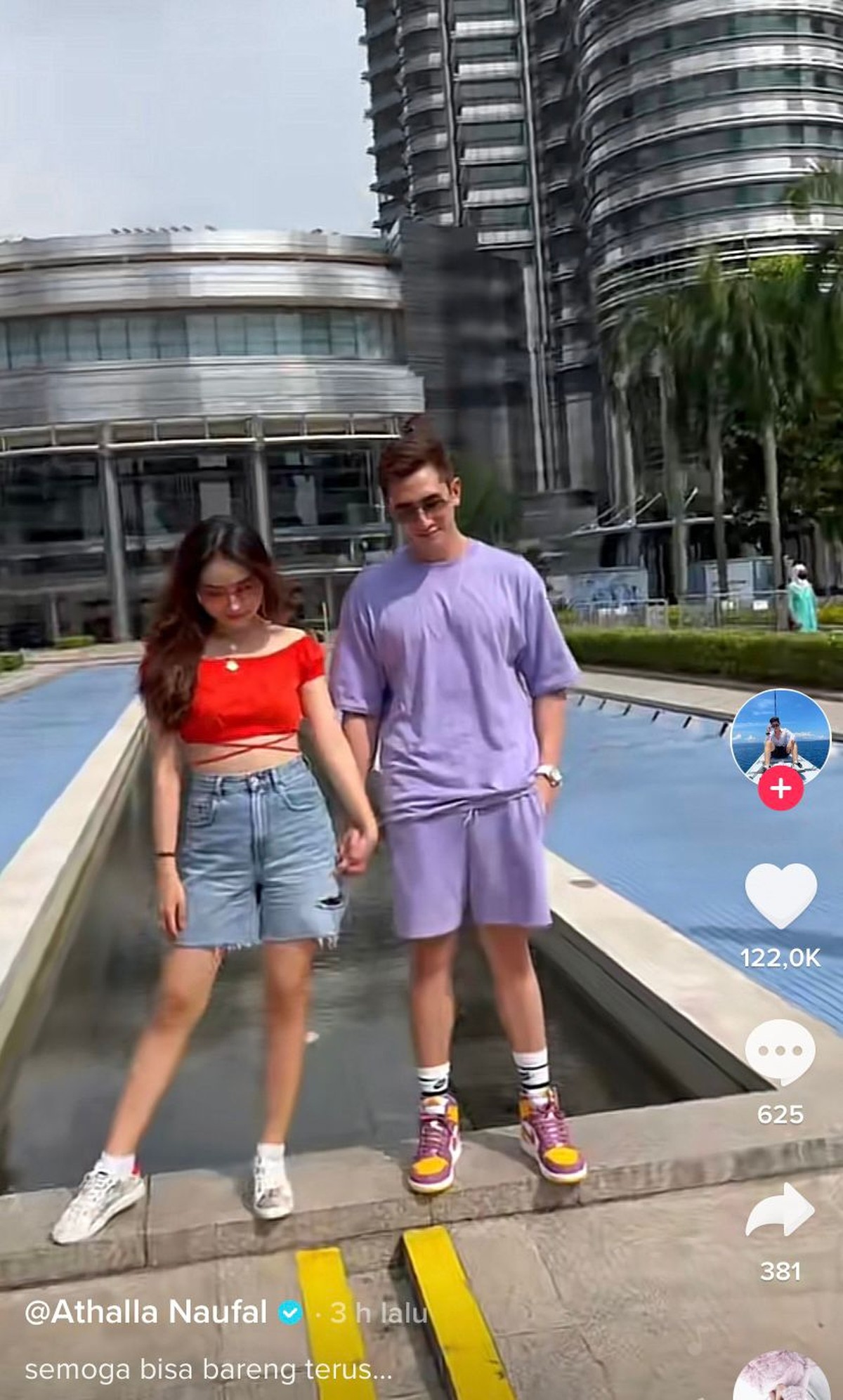 Verrell Bramasta dan Natasha Wilona