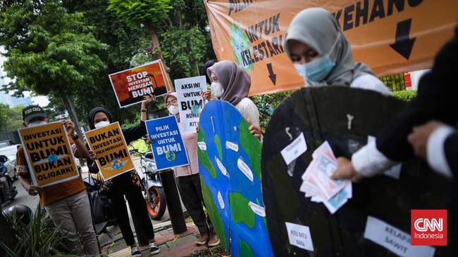 FOTO: Aktivis Ingatkan Pemerintah Pentingnya Investasi Bumi