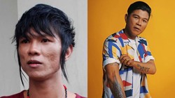 Dikenal dengan Rambut 'Sasuke', Intip 8 Transformasi Andika Kangen Band