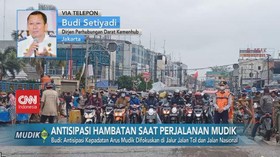 VIDEO: Dirjen Perhubungan: Kami Siapkan 3 Rekayasa Urai Kemacetan