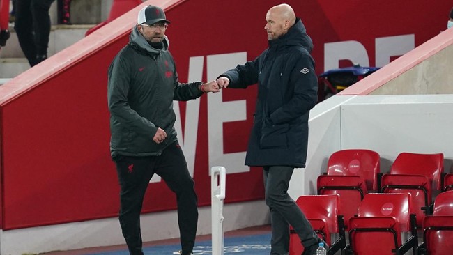 Saat Liverpool dan Klopp Jeblok, MU Kian Seram Bareng Ten Hag Dua rival di Liga Inggris, Liverpool dan Manchester United, sedang mengalami fase berbeda dalam roda kehidupan.
