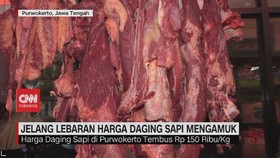 VIDEO: Harga Daging Sapi Menggila, Daging Kerbau Beku Diminati Warga