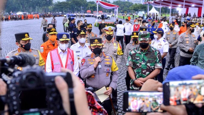 Kapolri Jenderal Listyo Sigit meminta personel kepolisian mempersiapkan diri untuk mengamankan mudik Lebaran 2022.