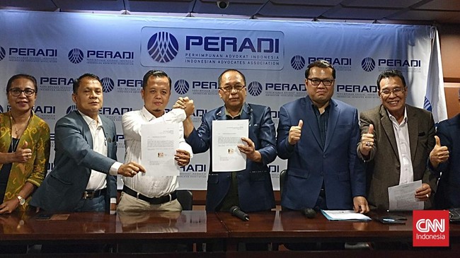 Perhimpunan Advokat Indonesia (Peradi) menyatakan kepengurusan yang dipimpin Otto Hasibuan sudah disepakati lewat aturan organisasi yang berlaku.