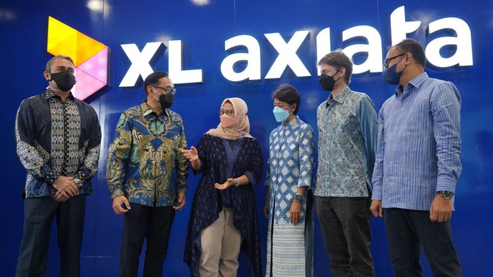 Presiden Direktur dan CEO PT XL Axiata Tbk (EXCL) Dian Siswarini (XL Axiata)