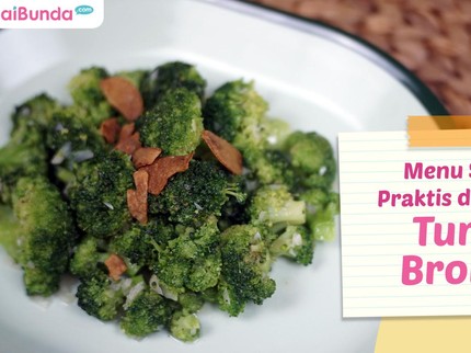 Resep Tumis Brokoli, Menu Sahur Praktis dan Lezat
