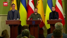 VIDEO: Zelensky Sebut 120 Ribu Pengungsi Mariupol Dicegat Rusia