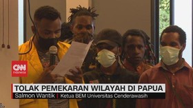 VIDEO: Tolak Pemekaran Papua, Mahasiswa Papua Sampaikan