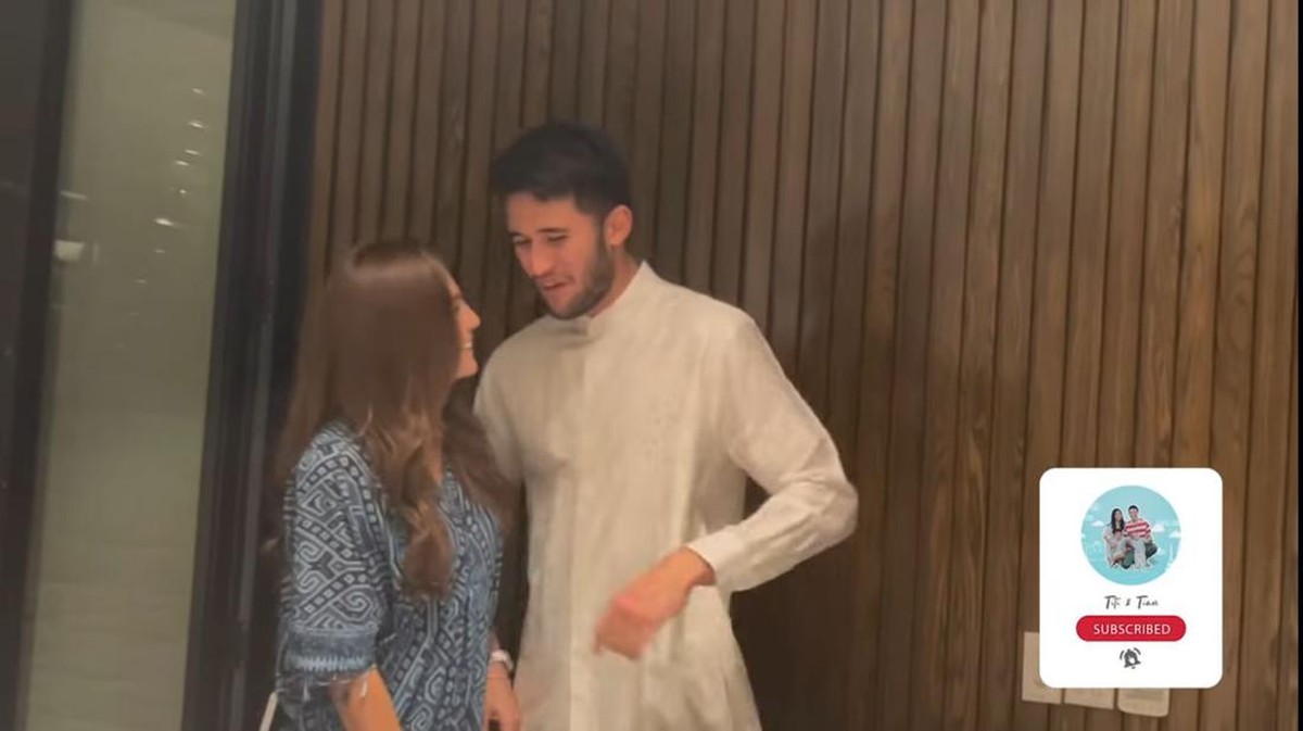 Momen Wulan Guritno kenalkan Sabda Ahessa ke geng artis