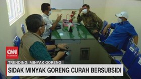VIDEO: Sidak Minyak Goreng Bersubsidi