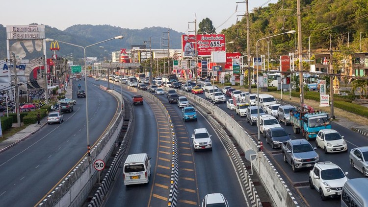 ilustrasi perjalanan mudik traffic jam