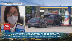 VIDEO: Antisipasi Kepadatan di Rest Area Tol