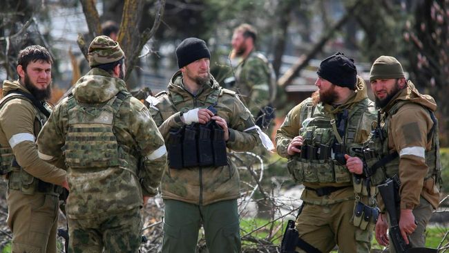 Mariupol dikuasai rusia kota penting nan strategis ukraina jatuh, pasukan chechnya jaga siang-malam