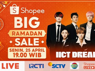 Seru-seruan Bareng NCT DREAM di Shopee Big Ramadan Sale TV Show, Catat Tanggalnya