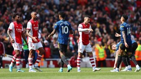 FOTO: Arsenal Tutup Peluang MU ke 4 Besar