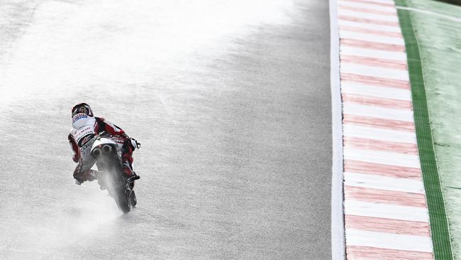 Mario Aji meraih hasil yang cukup bagus pada latihan bebas pertama (FP1) Moto3 Belanda 2022 di Sirkuit Assen.