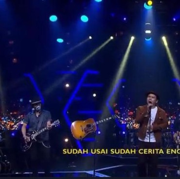 Padi Tuai Pujian Nyanyikan Lagu Kangen Band 'Tentang Aku, Kau dan Dia'