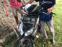 Tabrak Tiang Listrik, Pemotor Tewas di Taman Pancing Denpasar