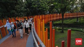 Tebet Eco Park Kembali Dibuka, Barcode Tiket Masuk Ada di JAKI