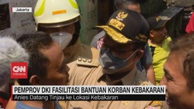 VIDEO: Anies Janji Fasilitasi Toko Bagi Korban Pasar Gembrong