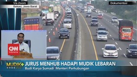 VIDEO: Jurus Menhub Hadapi Mudik Lebaran
