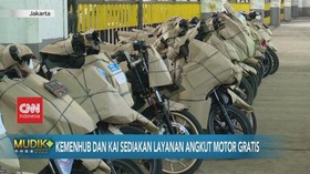 VIDEO: Kemenhub dan KAI Sediakan Layanan Angkut Motor Gratis