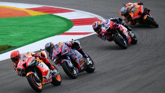 MotoGP Spanyol 2022 akan digelar di Sirkuit Jerez, Minggu (1/5), dan bisa disaksikan secara live streaming di CNNIndonesia.com.