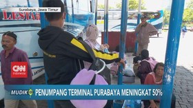 VIDEO: Penumpang Terminal Purabaya Meningkat 50%