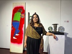 Arti Gidwani Gelar Pameran Tunggal, Terinspirasi dari Situasi Pandemi