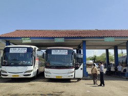 Jelang Lebaran, Terminal-Tol di Rangkasbitung Masih Sepi Pemudik
