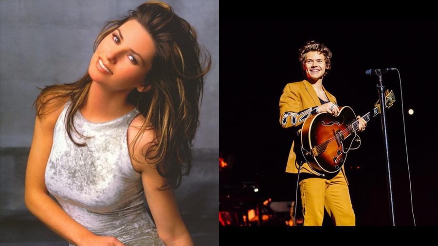 Wow, Harry Styles Dikagumi Shania Twain