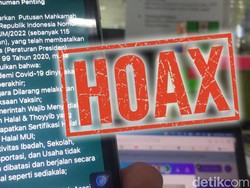 Hoax! Beredar 4 Poin Putusan MA, Sebut Pandemi COVID-19 Telah Berakhir