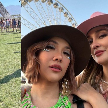 Intip 9 Gaya Artis Tanah Air Nonton Coachella 2022, Najwa Shihab Tampil Beda