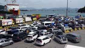 Tiket Ferry Merak-Bakauheni Dijual di Rest Area Tol Tangerang-Merak
