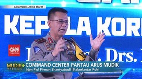 VIDEO: Command Center Pantau Arus Mudik