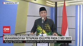 VIDEO: Muhammadiyah Tetapkan Idul FItri Pada 2 Mei 2022