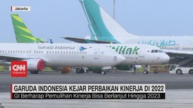 VIDEO: Garuda Indonesia Sambut Perbaikan Kinerja di 2022