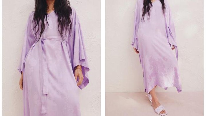 Tampil Playful di Halal Bihalal dengan Pilihan Kaftan Berbagai Warna Berikut