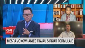 VIDEO: Mesra Jokowi-Anies Tinjau Sirkuit Formula E